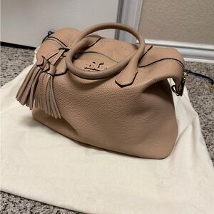 Tory Burch Tan Leather Satchel